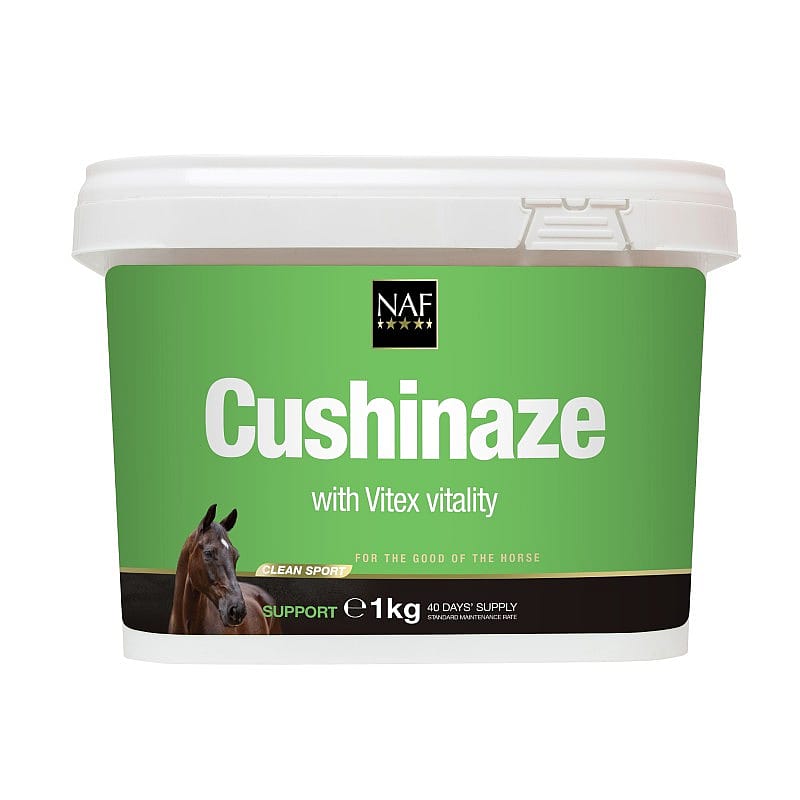 NAF Cushinaze – Supplement voor paarden met een verstoorde hormoonhuishouding