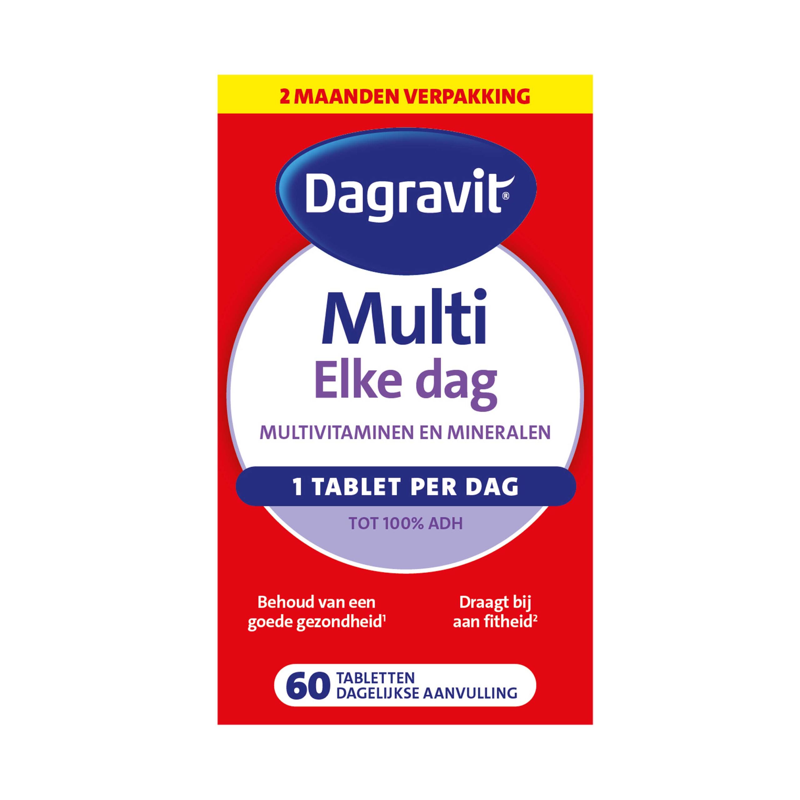 Dagravit Multi Elke Dag (60 tabletten)