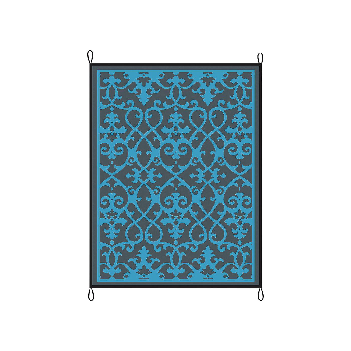 Bo-Camp Oriental 270 x 200 cm chill mat - Azuurblauw