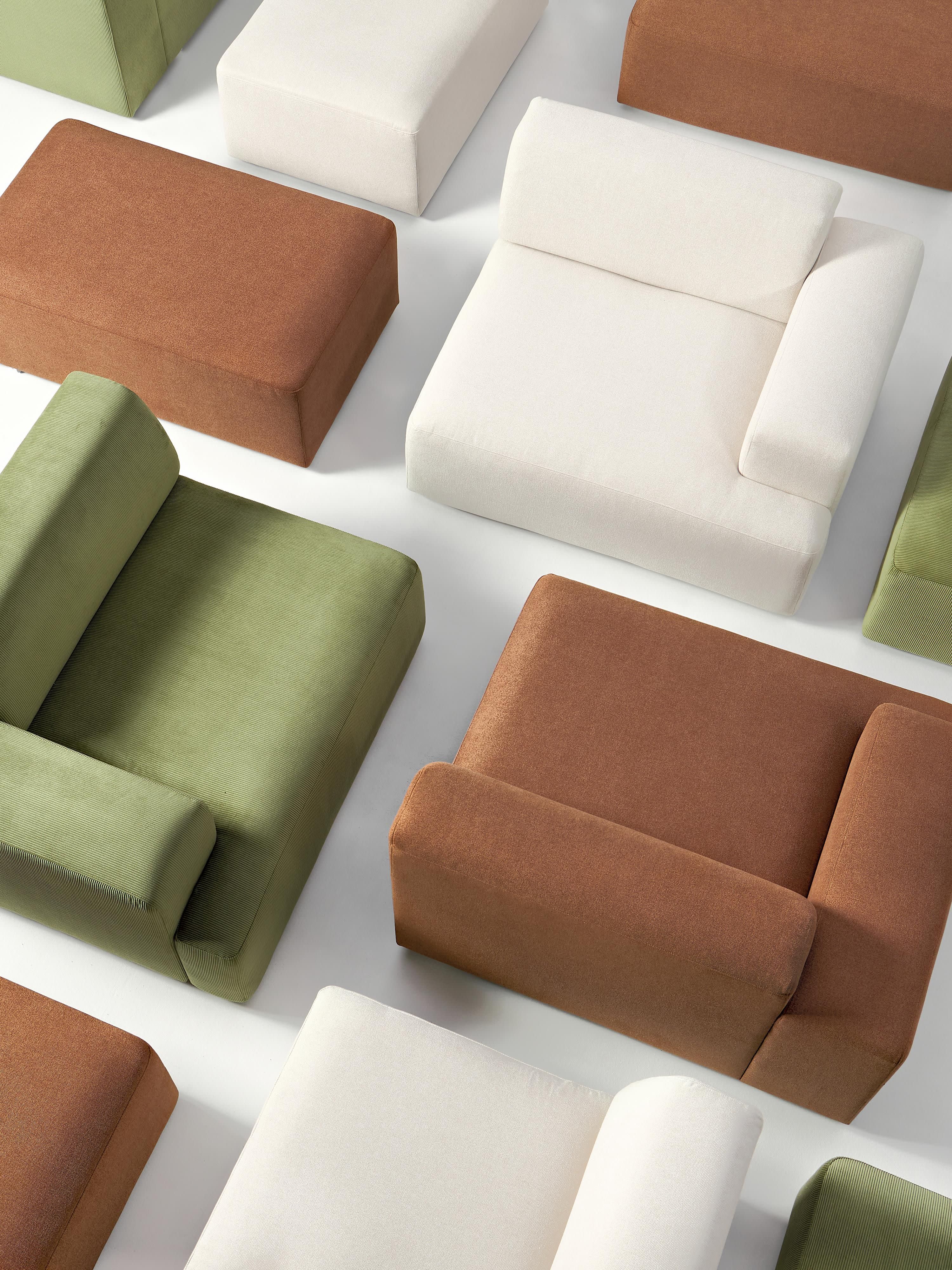 Hoekbank Melva (4-zits)