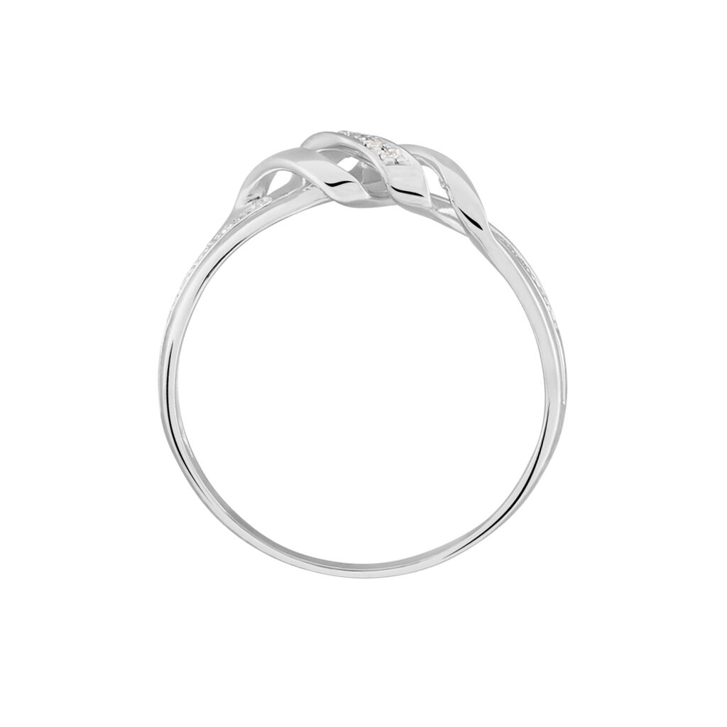 Bague Or Blanc Rosalane Diamants