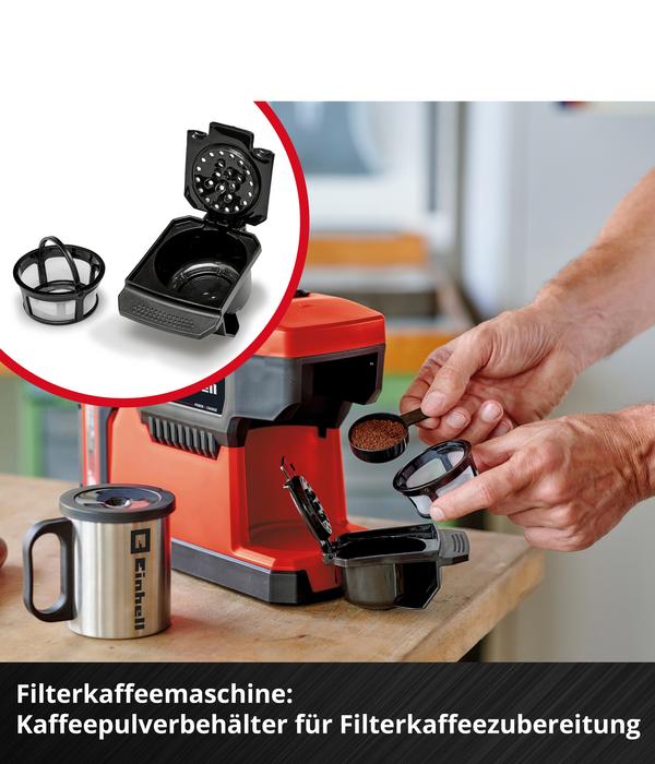 Einhell Akku-Kaffeemaschine TE-CF 18 Li-Solo