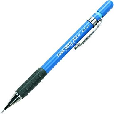 Portemine rechargeable 120 Pentel pointe 0,7 mm HB bleu