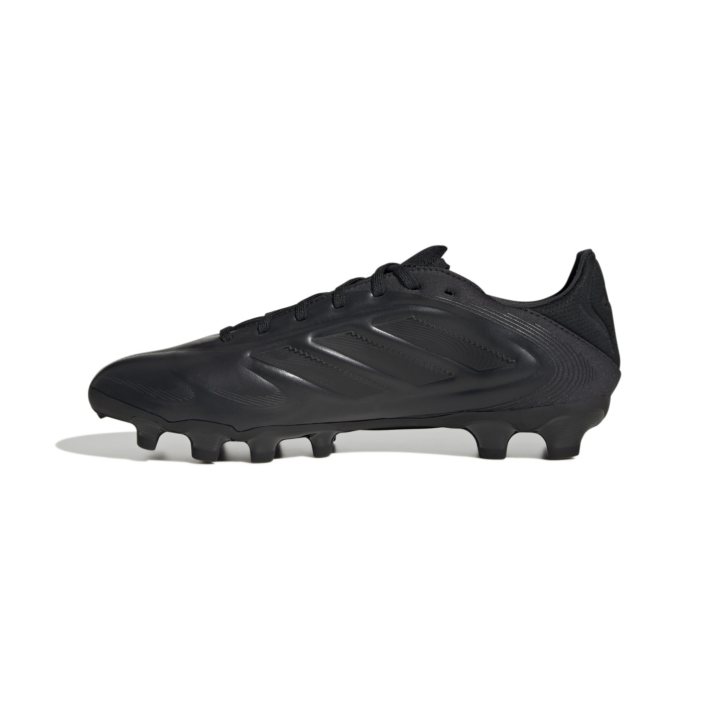 Adidas Copa Pure III Pro Gras / Kunstgras Voetbalschoenen (MG) Zwart Donkergrijs Rood