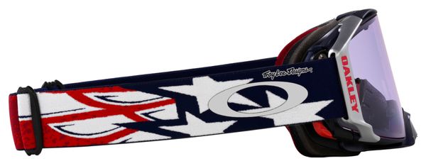 Masque Oakley Airbrake MX x Troy Lee Designs RWB Wings/ Verres Prizm MX Low Light/ Ref : OO7046-F2