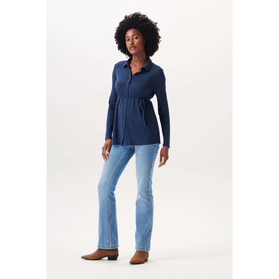 Esprit Still-Shirt Dark Blue