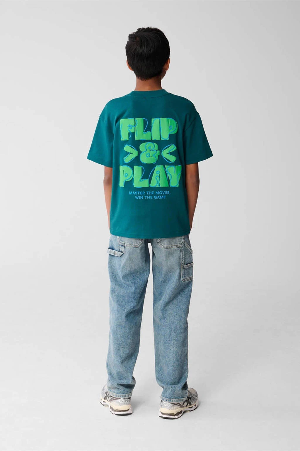 Shoeby T-shirt donkergroen