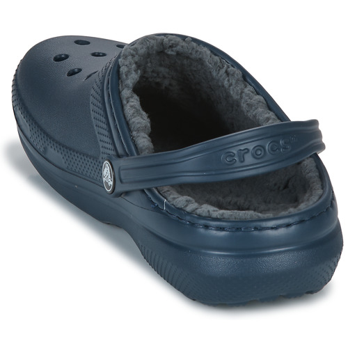 Crocs - CLASSIC LINED CLOG K - Marine / Gris