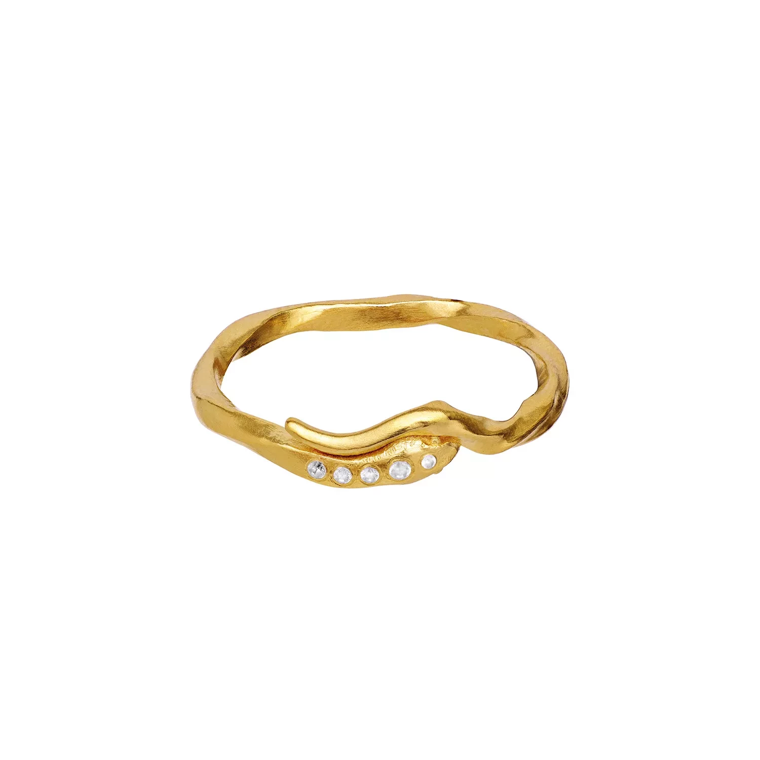 Maanesten Hera Ring 18 kt. Forgyldt Sølv 4814a