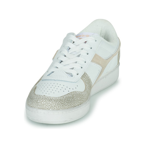 Diadora - MAGIC BASKET LOW ICONA WN - Blanc / Rose