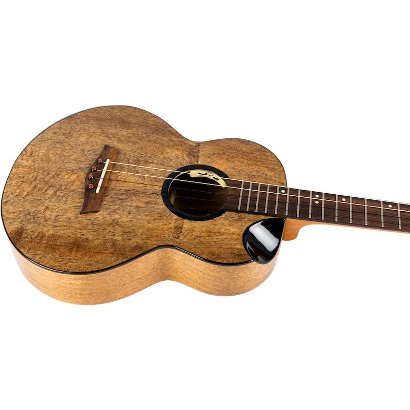 Flight Royal Series Fireball EQ-A Baritone E/A bariton ukelele met gigbag