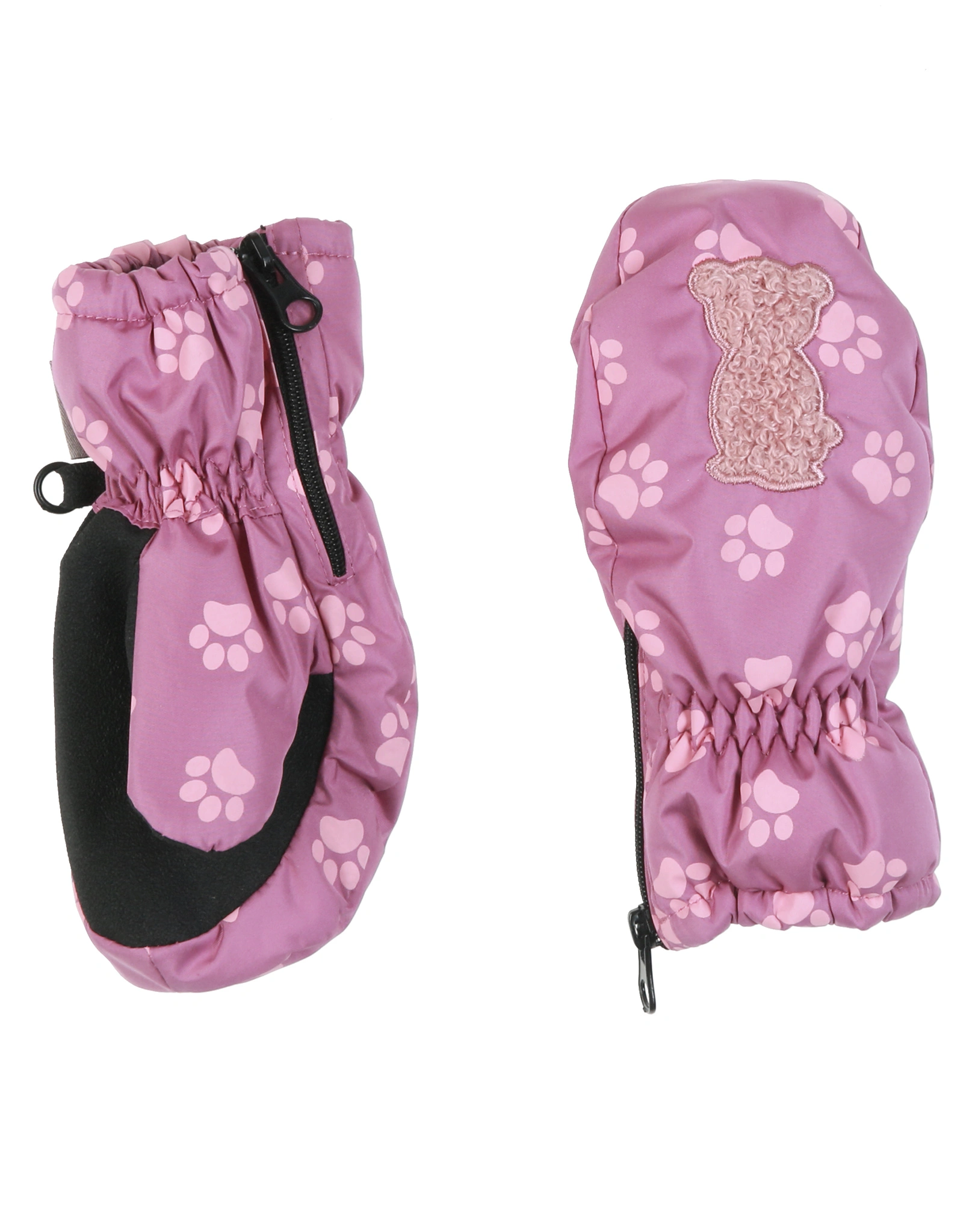 Fäustlinge BÄRENTATZE in pink