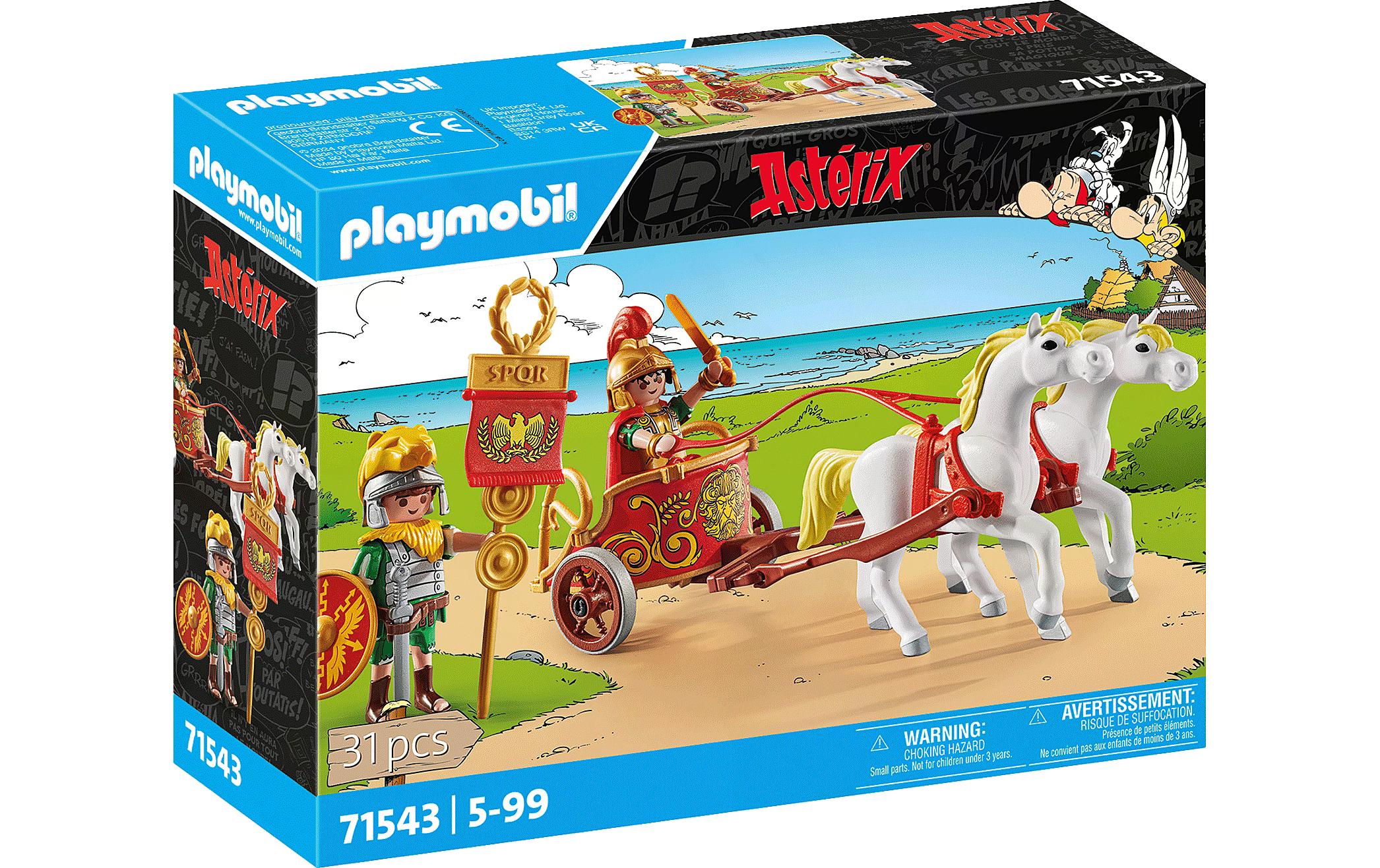 Asterix Römischer Streitwagen 71543Liebevoll gestaltetes Spielzeugset