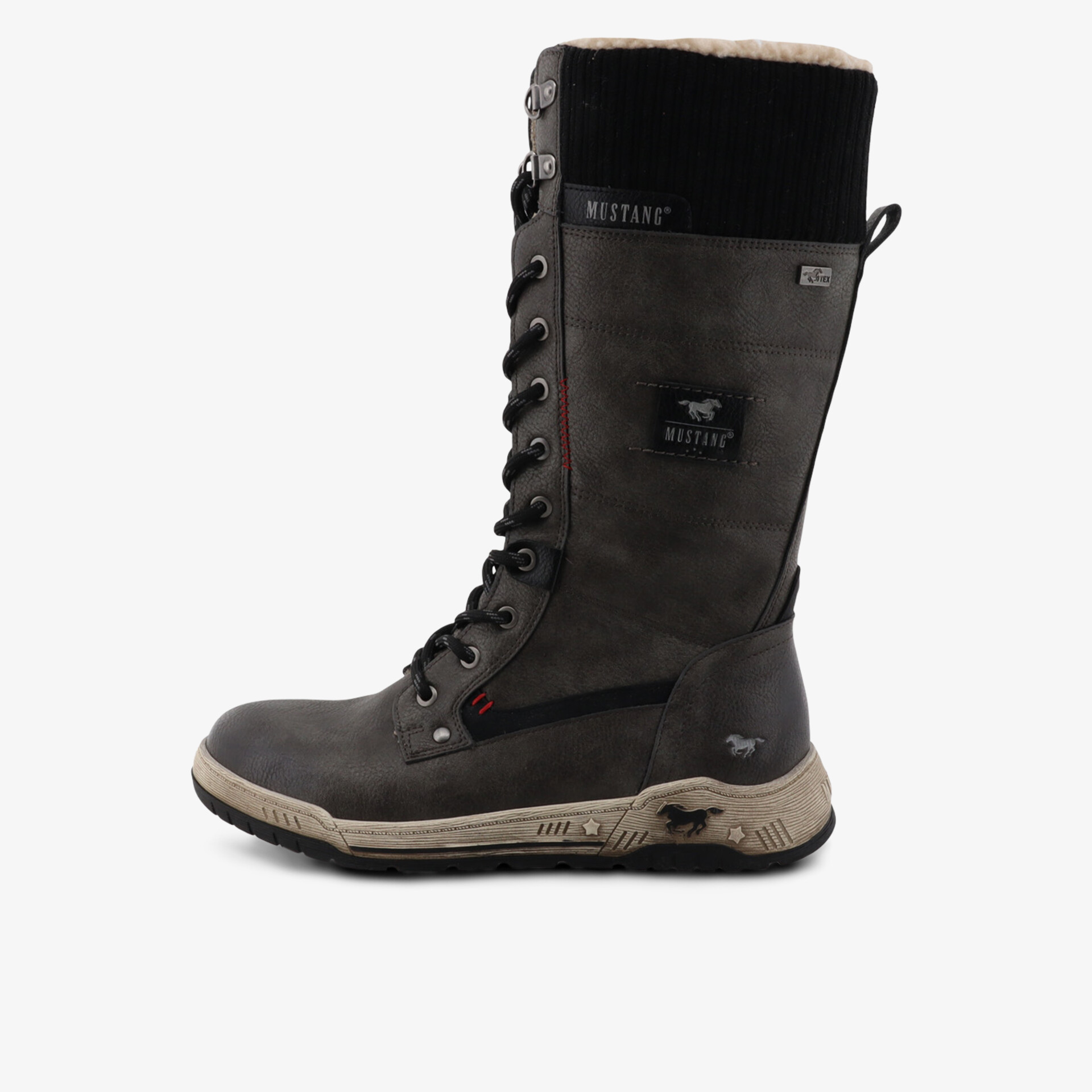MUSTANG Damen Winterstiefel grau