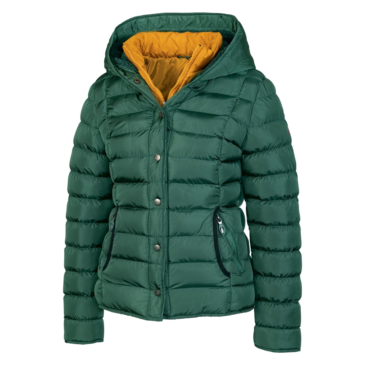 black forest Steppjacke mit Kapuze  - race green - XS