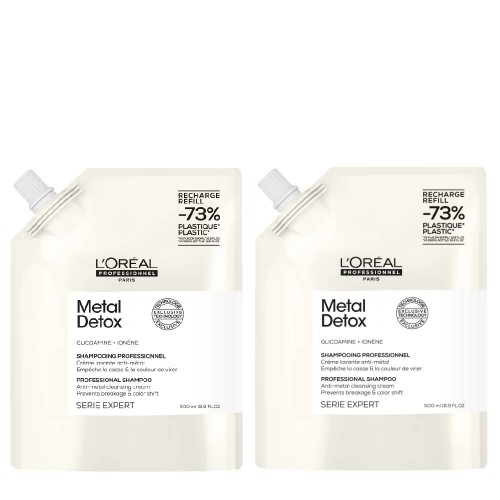 L'Oréal Metal Detox Shampoo Recarga Duo