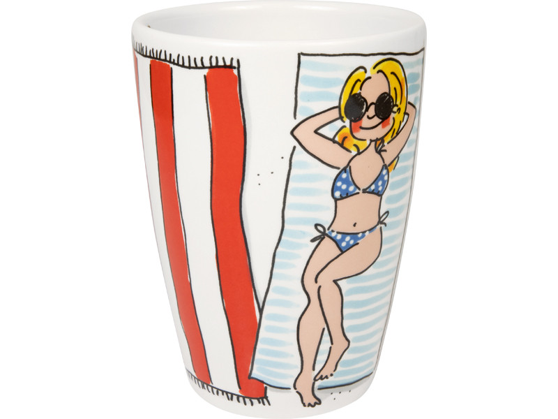 XL Beker 0,5l La Plage Beach Babe