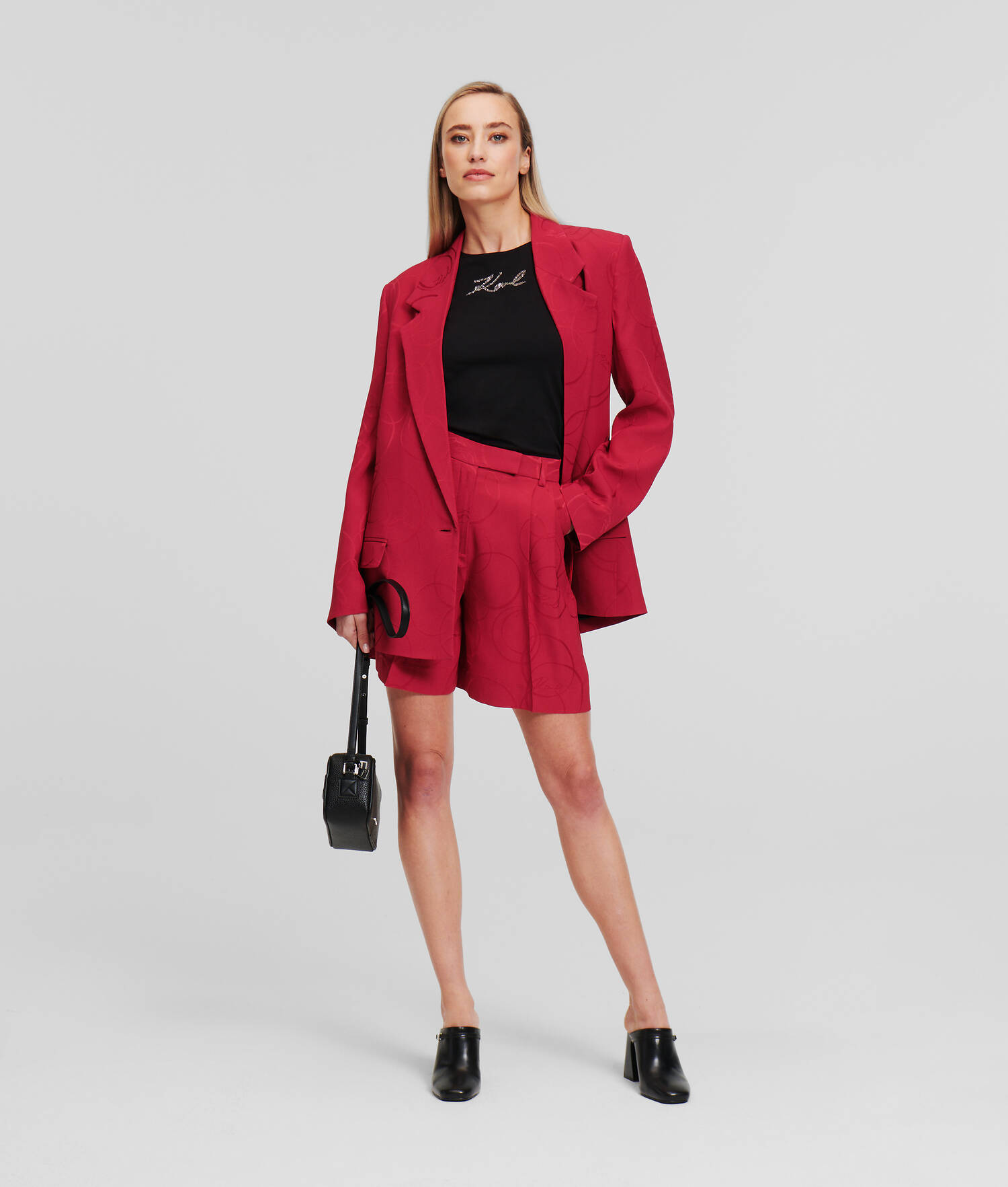 BLAZER EN SATIN
