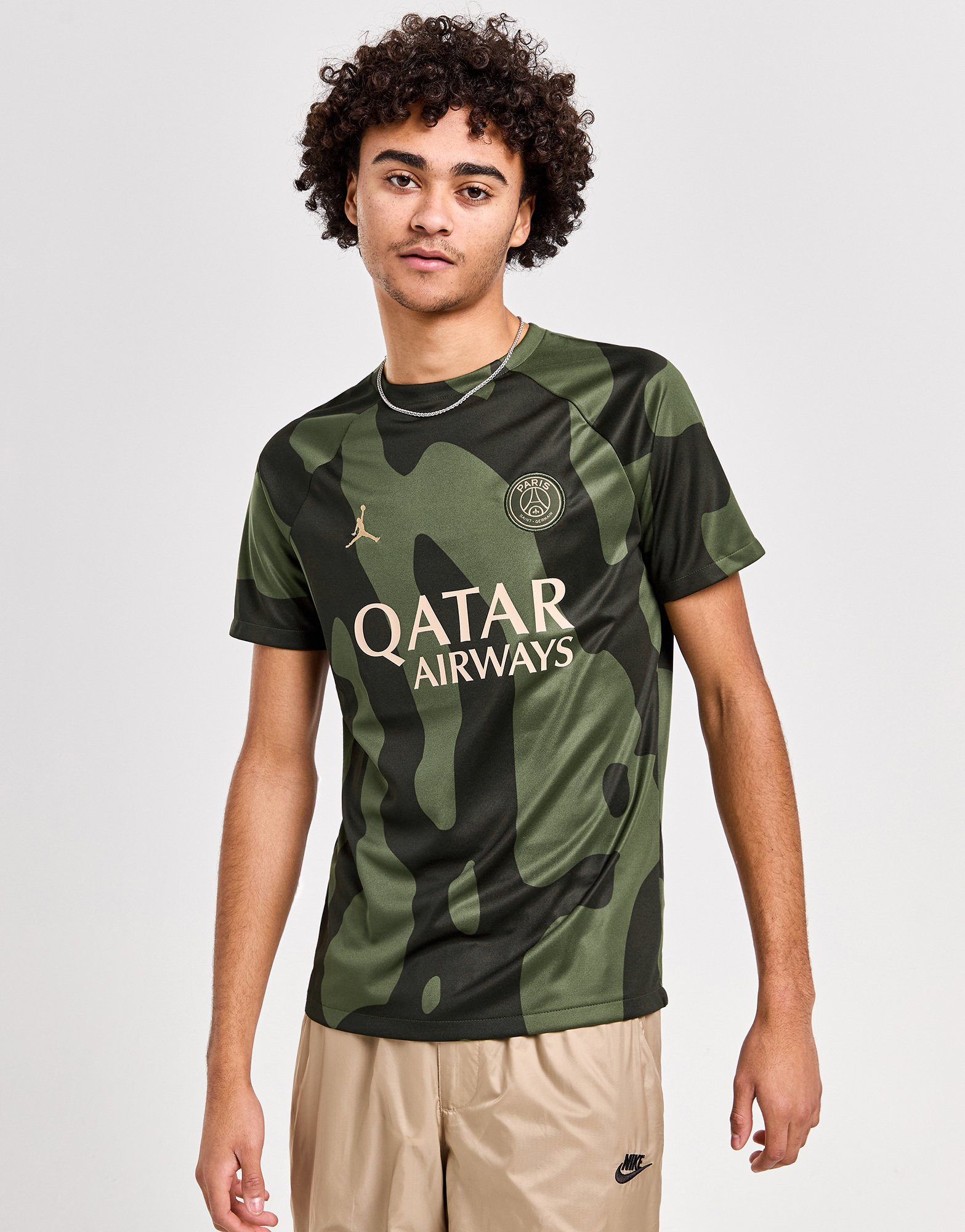 Jordan Paris Saint Germain Pre Match Shirt