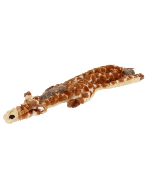 Adori Hondenspeelgoed Skinny Giraffe - Knuffel - 62 cm Bruin