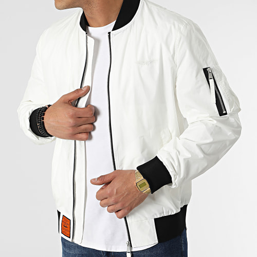 Bomber MA1 Blanc
