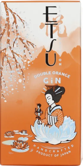 ETSU DOUBLE ORANGE HANDCRAFTED GIN 70CL