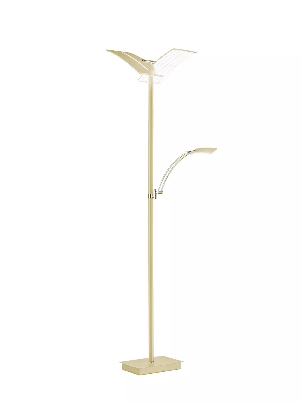 LED-Stehlampe Dual