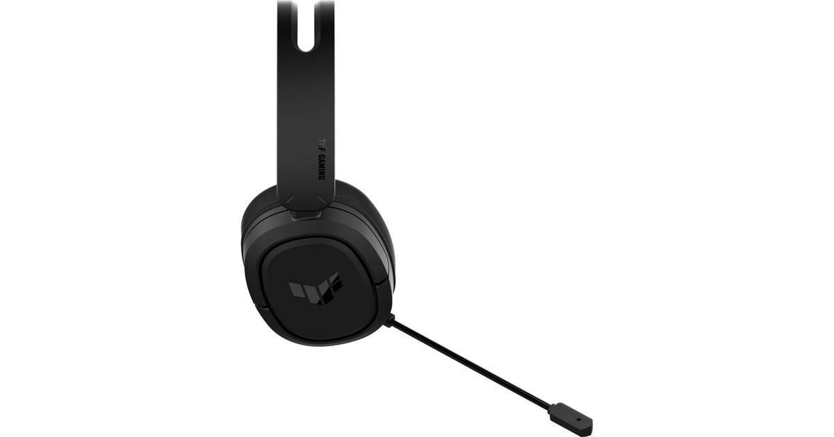 ASUSTUF Gaming H1 Wireless headset over-ear gaming headset  (Zwart, 2.4 Ghz, pc, PlayStation® 5, Nintendo Switch, smartphone)