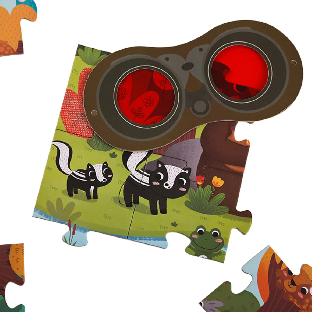 Puzzle Détective Plan Toys Forêt