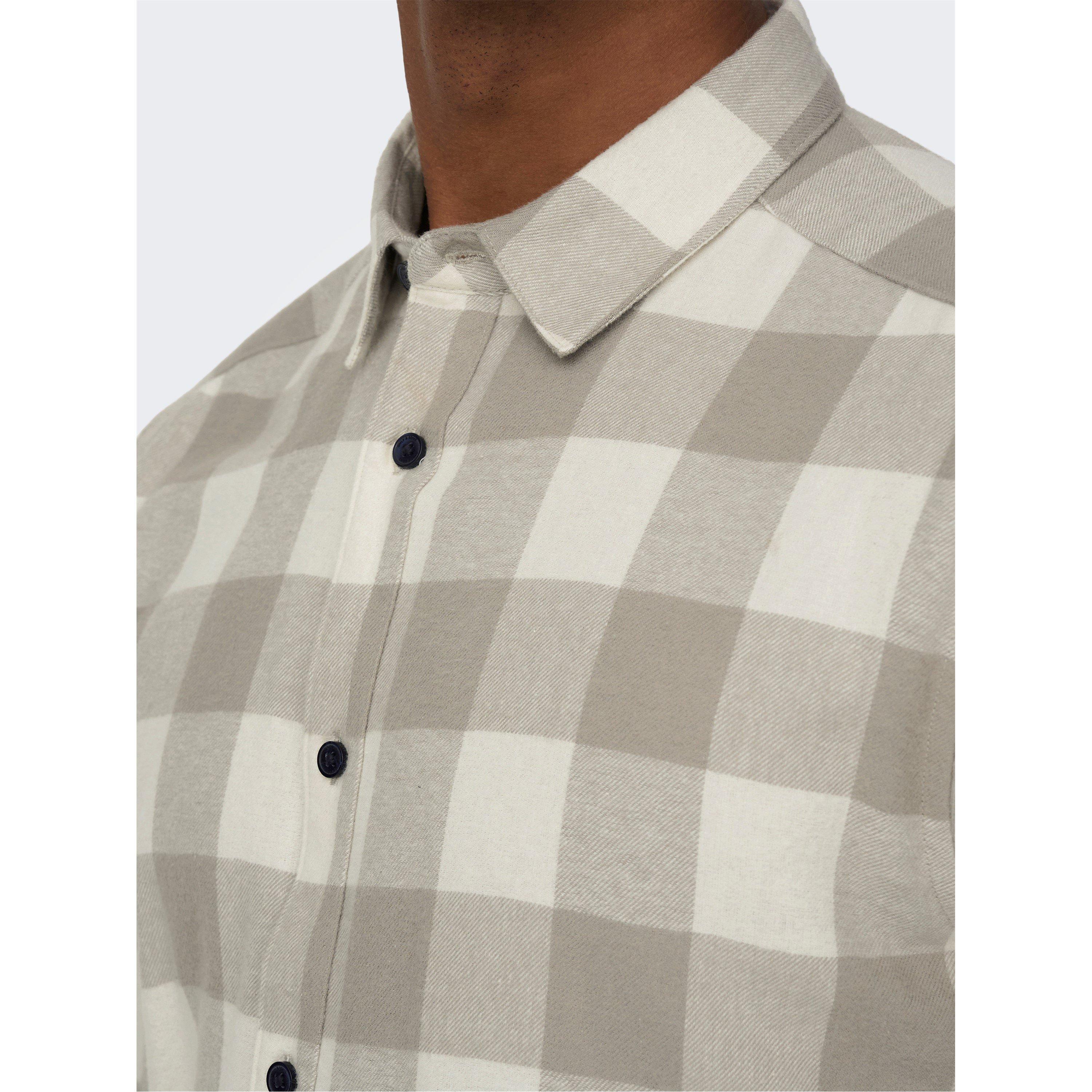 Only and Sons Long Sleeve Check Shirt