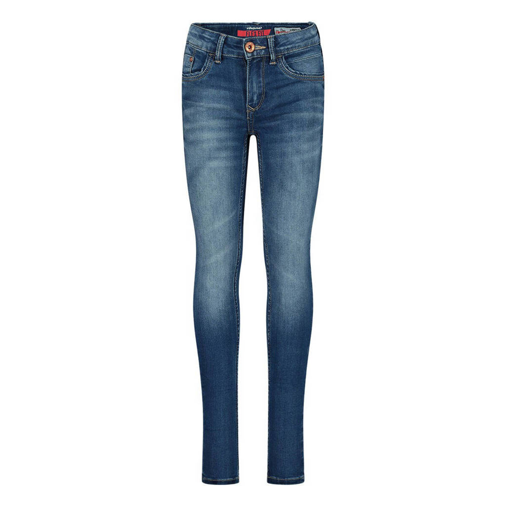 Vingino high waist super skinny jeans Bianca mid blue wash