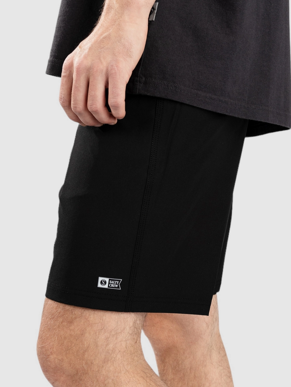 Salty Crew Lowtide Hybrid Shorts black