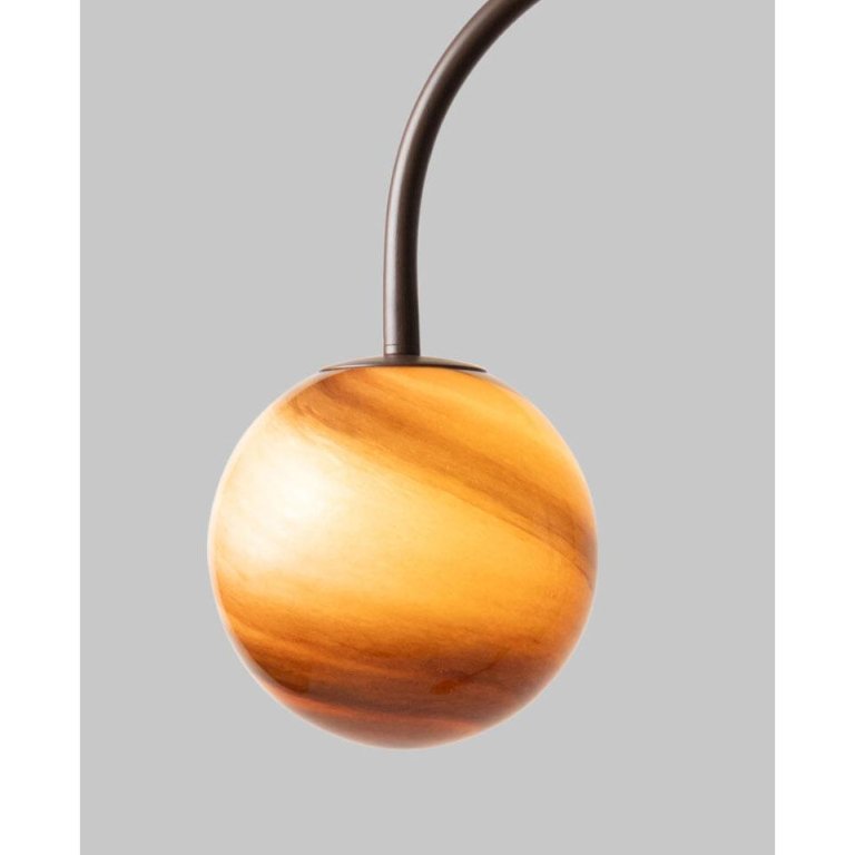 It's about Romi Tivoli vloerlamp marmer bruin
