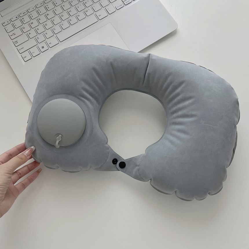 Casopic - Opblaasbaar nekkussen voor op reis (verschillende ontwerpen)