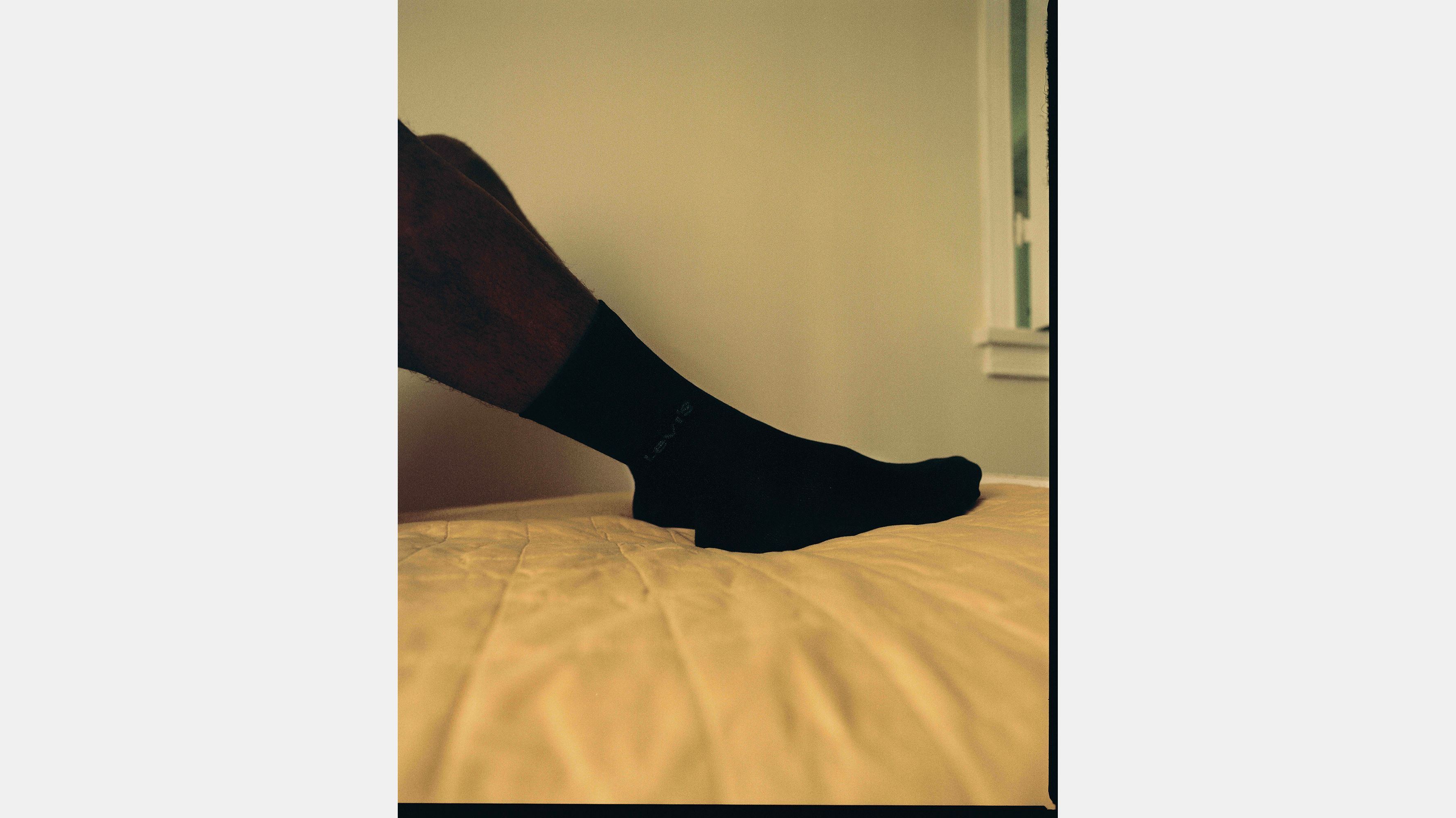 Levi's® Chaussettes standard en coton bio - Lot de 2 - Black - Noir