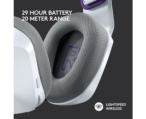 Logitech G733 Lightspeed Headset - White