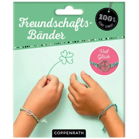 Coppenrath Verlag Freundschaftsbänder - Viel Glück (100% selbst gemacht)