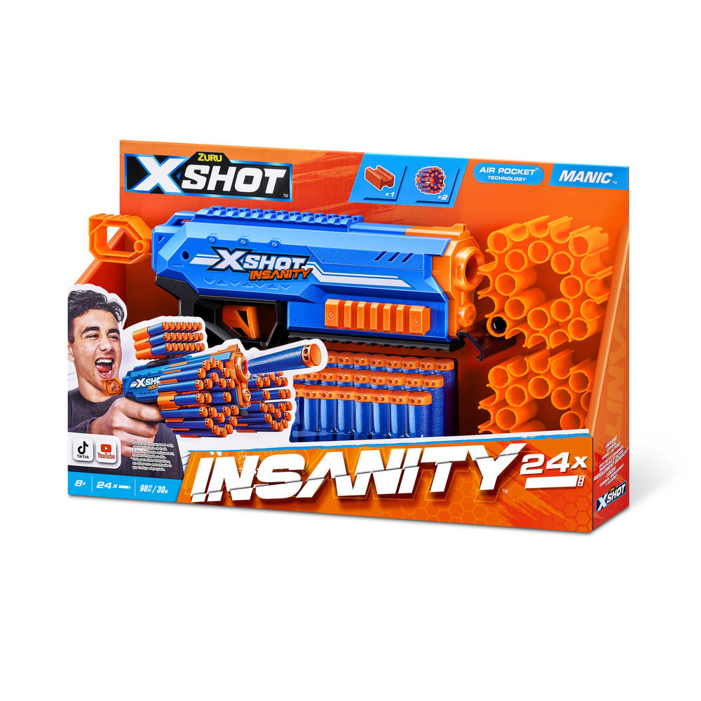 XSHOT Insanity Manic blaster
