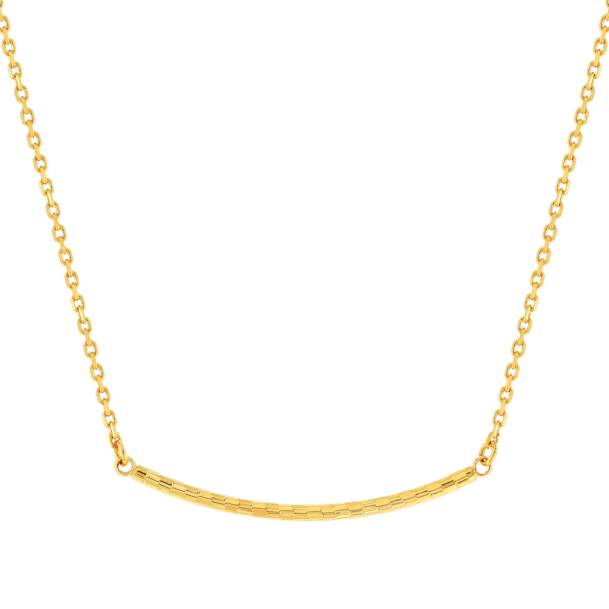 Collier plaqué or 40 à 45 cm