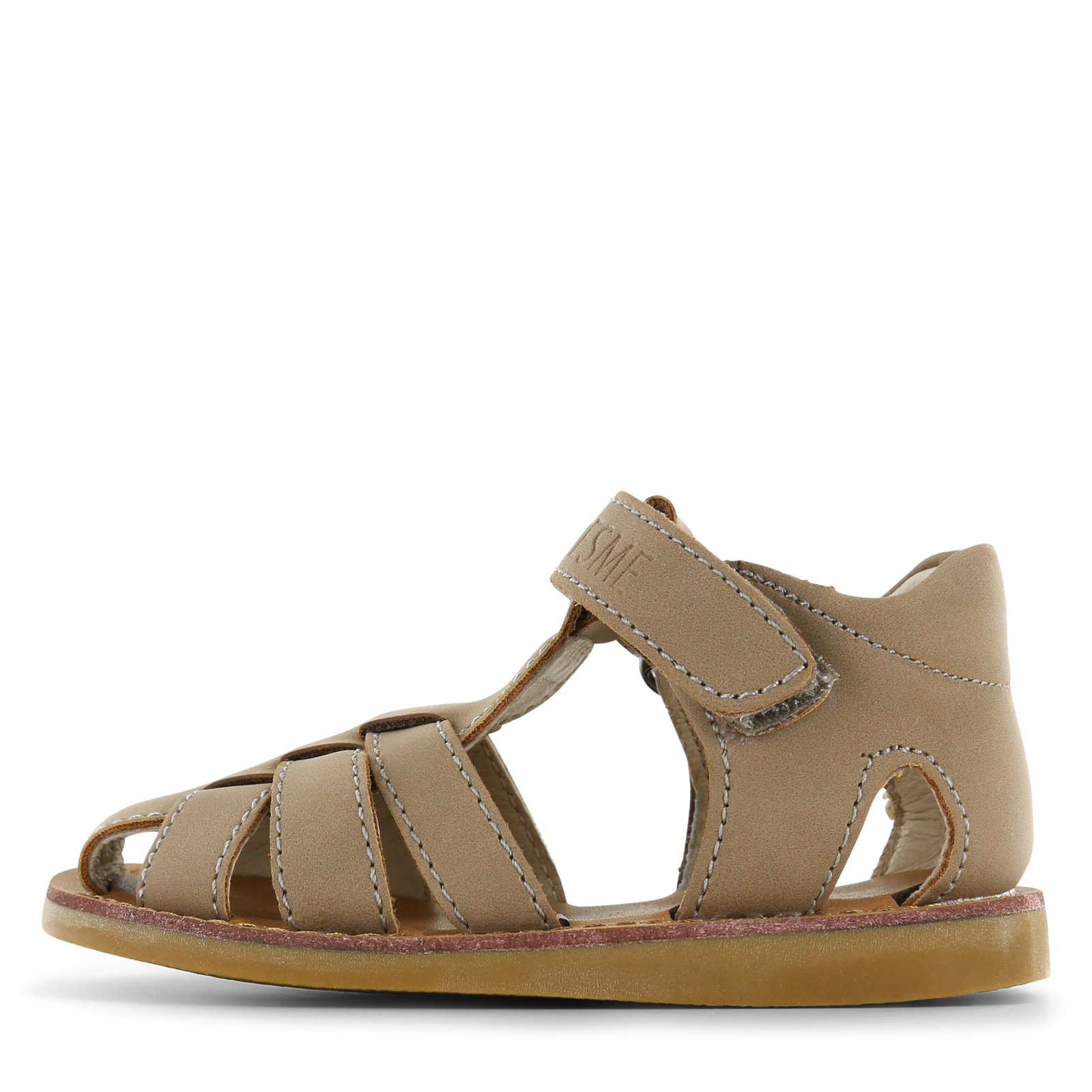Shoesme taupe sandaal Microleer | Uni schoenen