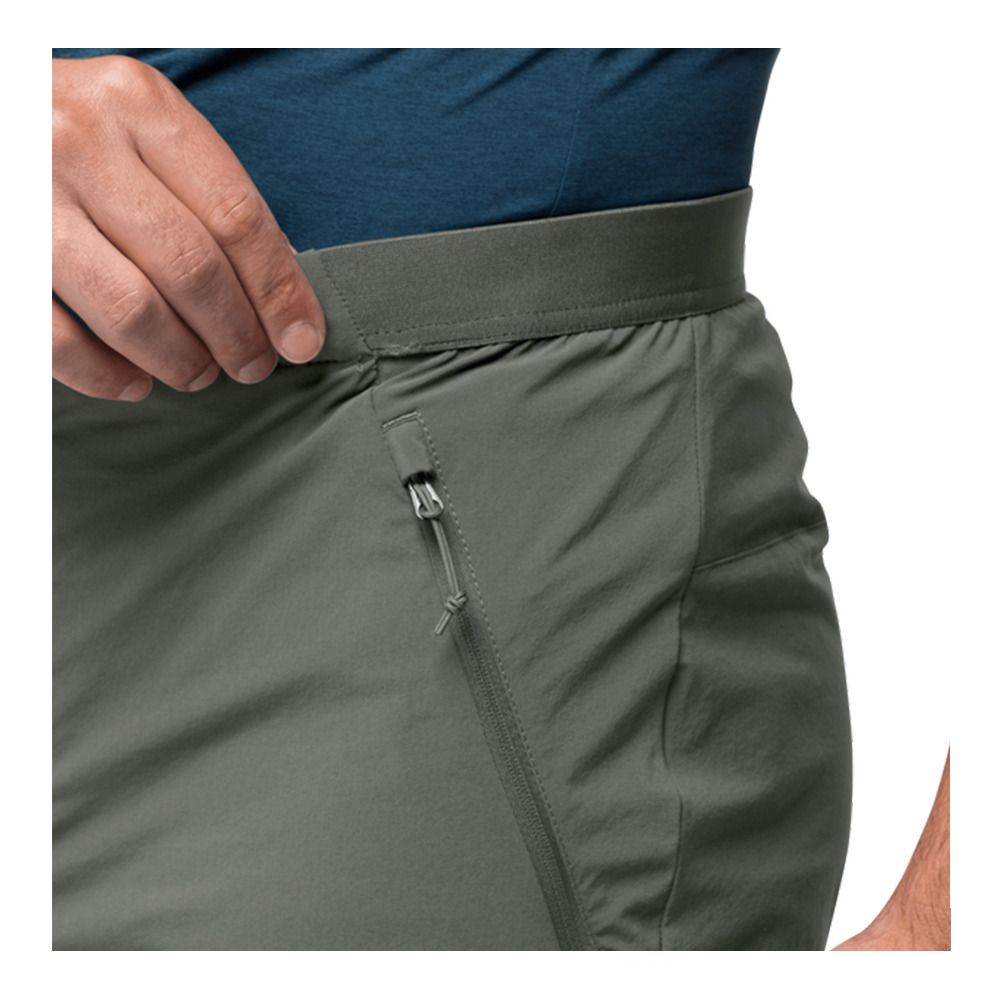 Jack Wolfskin PRELIGHT - Short Homme gecko green