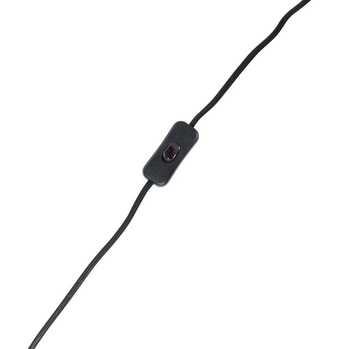 Tripod vloerlamp zwart met hout studiospot - Radient
