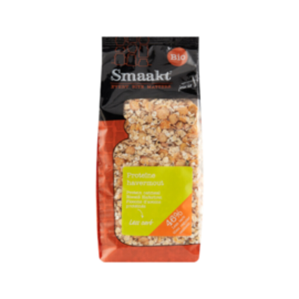 3x Smaakt Havermout Less Carb Proteïne500 gr