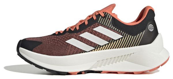 Chaussures de Trail Running Femme adidas Terrex Soulstride Flow Noir Corail