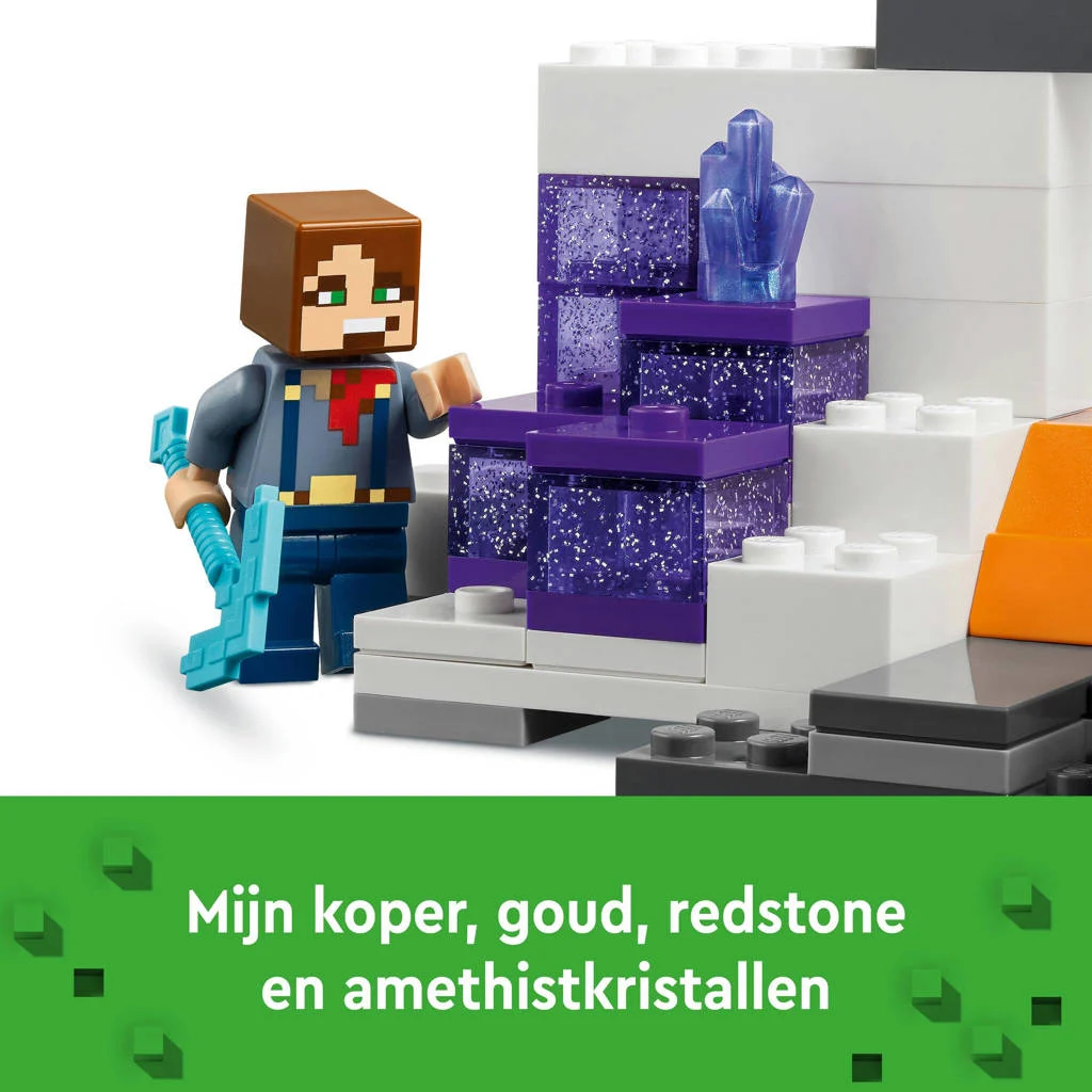 Kleurrijke scene met leuk beweegbaar elementDe woestenijmijnschacht Game Speelgoed voor Kinderen 21263