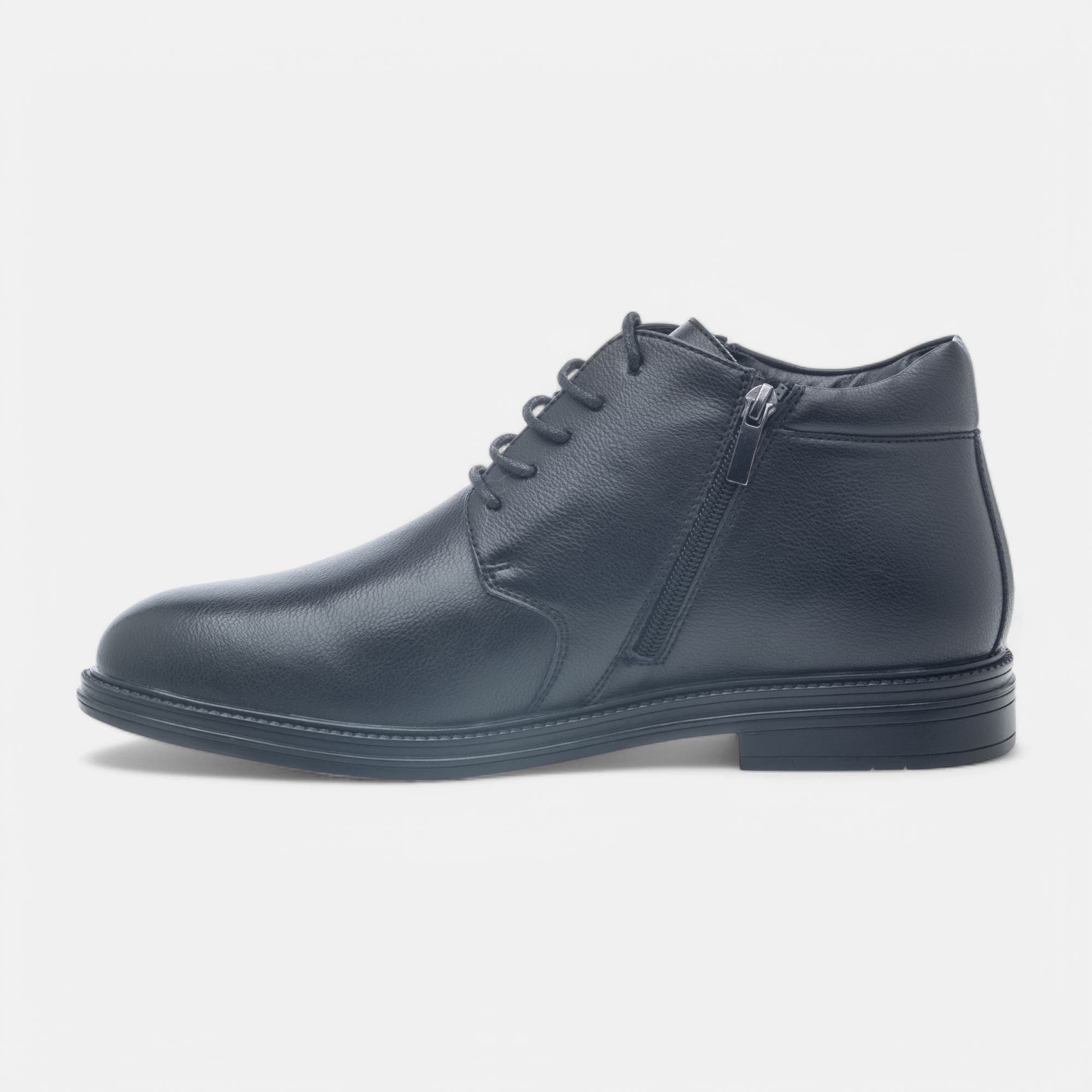 Bottines pieds sensibles Homme noir