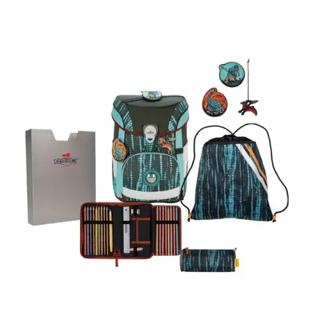 DerDieDas Schulranzen-Set ErgoFlex Easy Big Rex, 5-teilig