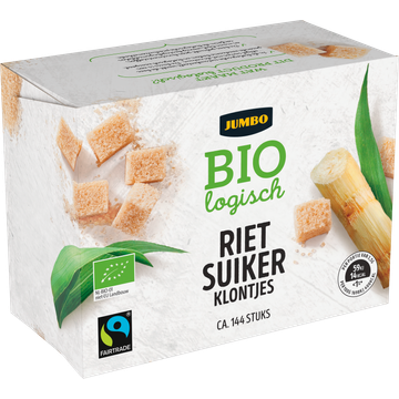 Jumbo Biologisch Rietsuikerklontjes 500 g