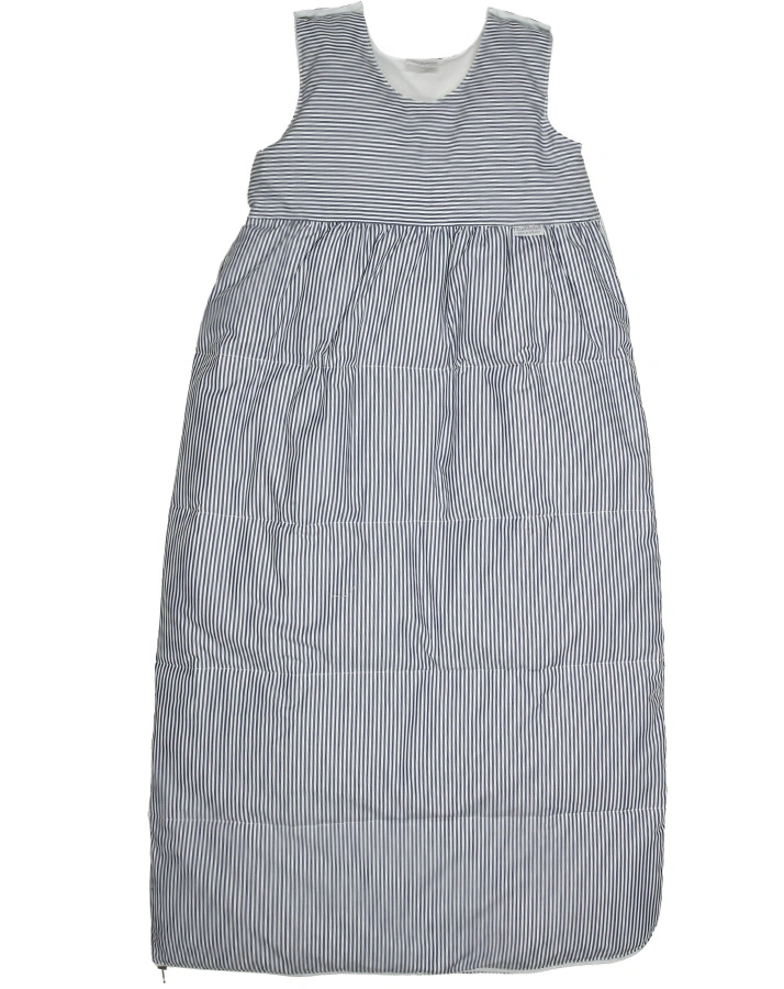 Daunen-Schlafsack TAVOLINCHEN MINI gestreift in marine/weiß
