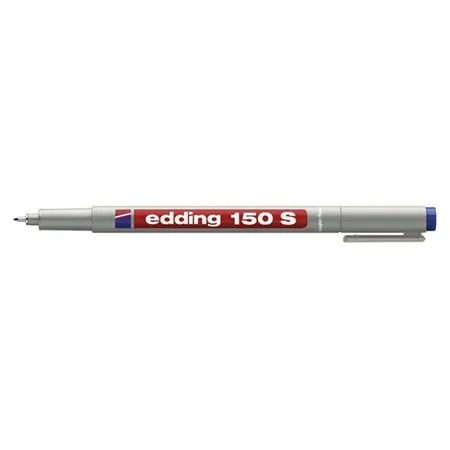edding 150 Folienschreiber für OHP, S, blau, non-permanent, 0.3mm